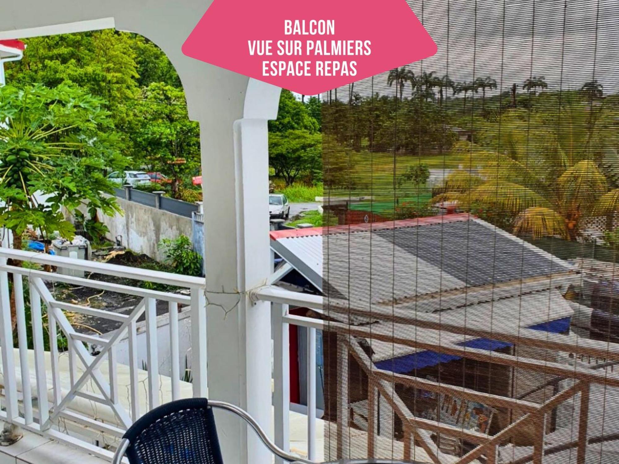 Le Sable Bleu - Evasion Tropicale A Sainte-Anne - Plage 5Min - Piscine - Parking - Logement Climatise - Vue Sur Les Palmiers - Parfait Pour Sejours En Famille Ou Entre Amis Exteriör bild